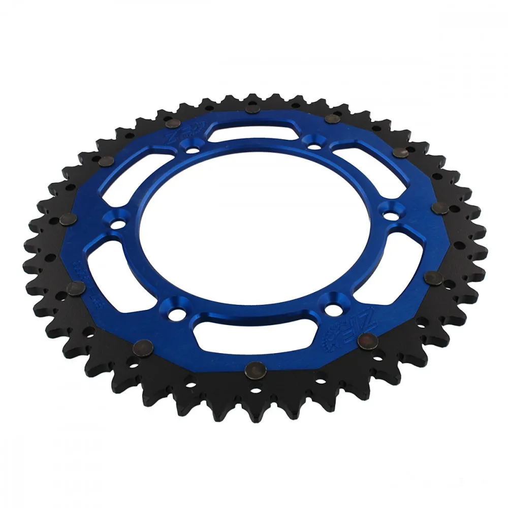 Kettenrad Teilung 520 Zähne 48 Alu-Dual blau ZF ZFD-897-48-BLU-104071262