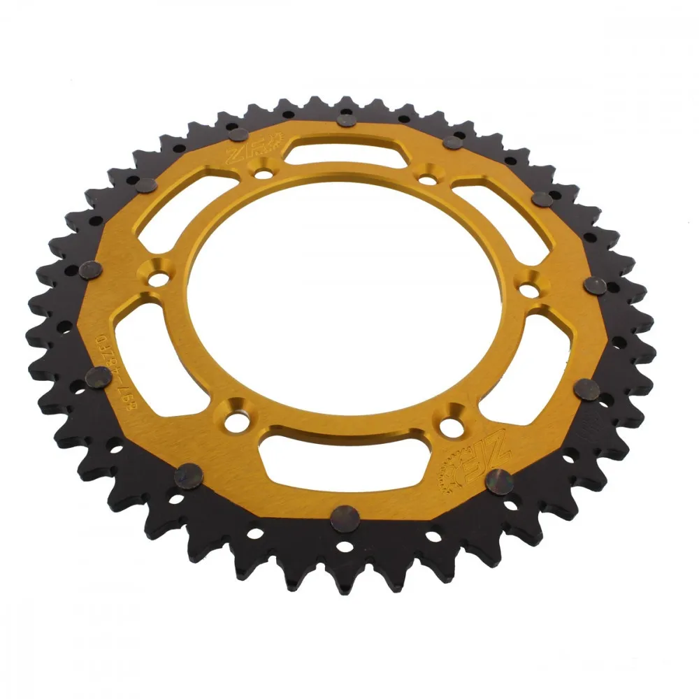 Kettenrad Teilung 520 Zähne 48 Alu-Dual gold ZF ZFD-897-48-GLD-104070268