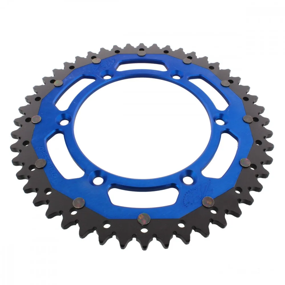 Kettenrad Teilung 520 Zähne 48 Alu-Dual blau ZF ZFD-251-48-BLU-104071057