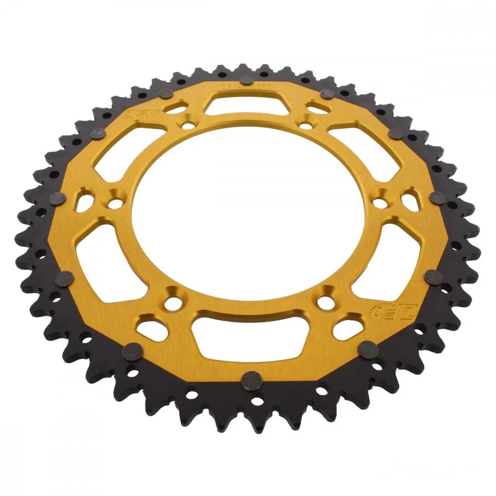 Kettenrad Teilung 520 Zähne 50 Alu-Dual gold ZF ZFD-251-50-GLD-104071064
