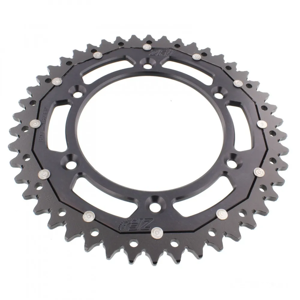 Kettenrad Teilung 520 Zähne 46 Alu-Dual schwarz ZF ZFD-897-46-BLK-104070483