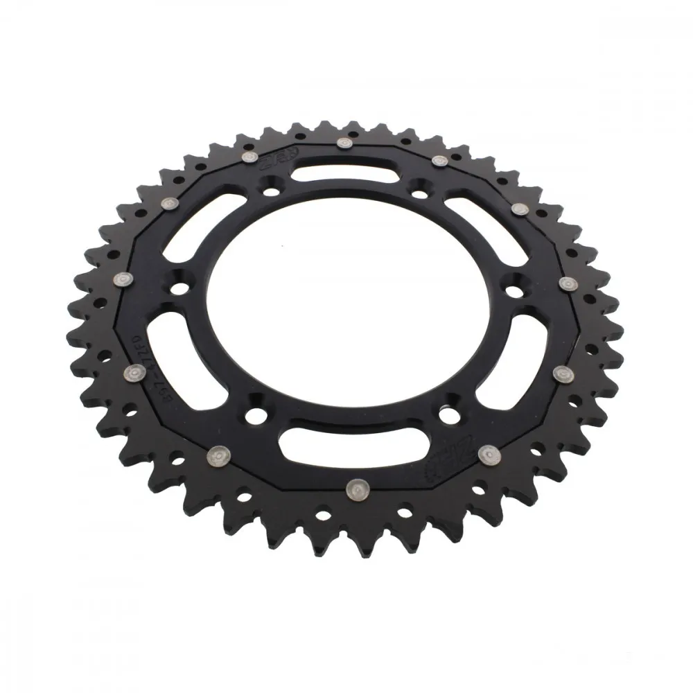 Kettenrad Teilung 520 Zähne 47 Alu-Dual schwarz ZF ZFD-897-47-BLK-104071258