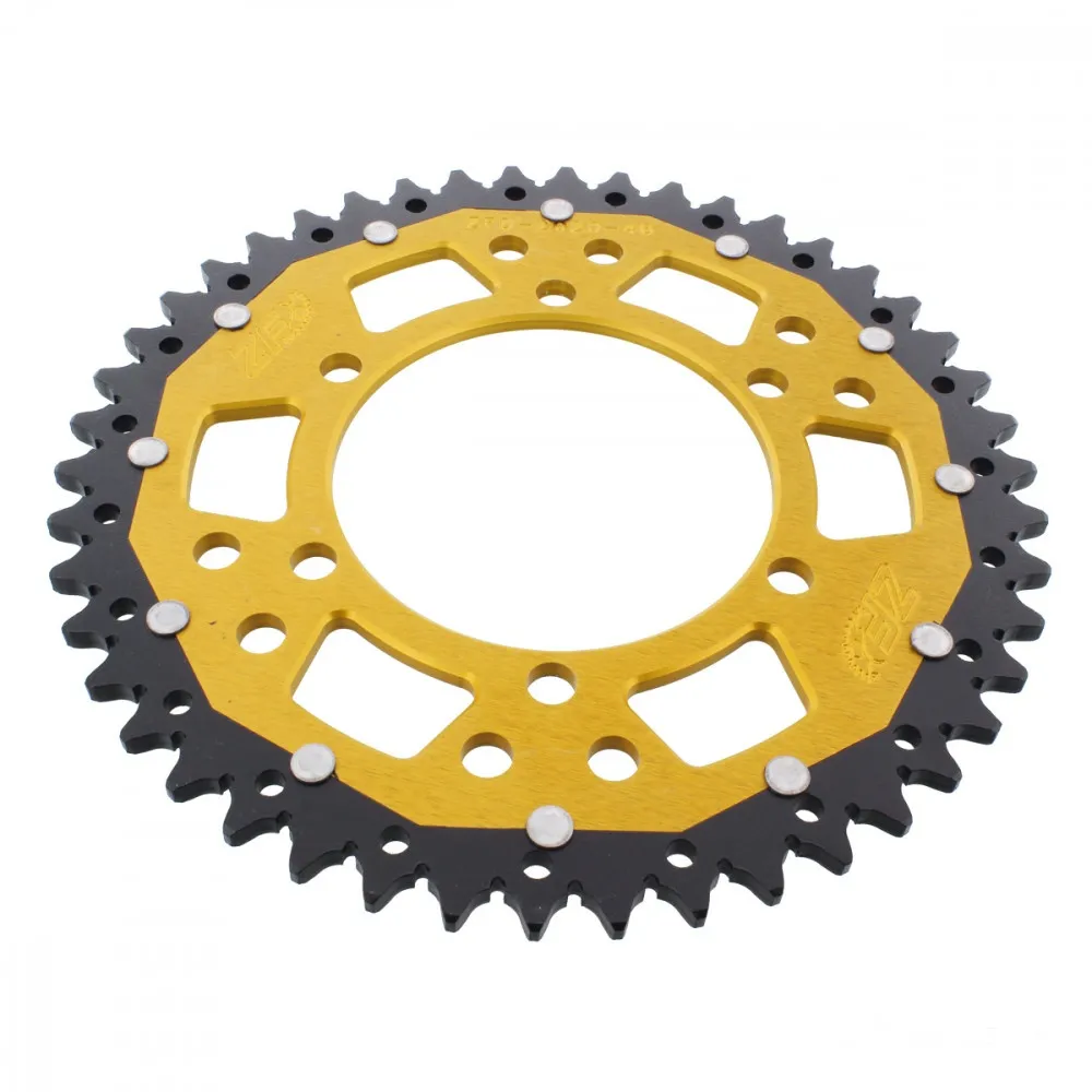 Kettenrad Teilung 520 Zähne 46 Alu-Dual gold ZF ZFD-2020-46-GLD-104071035
