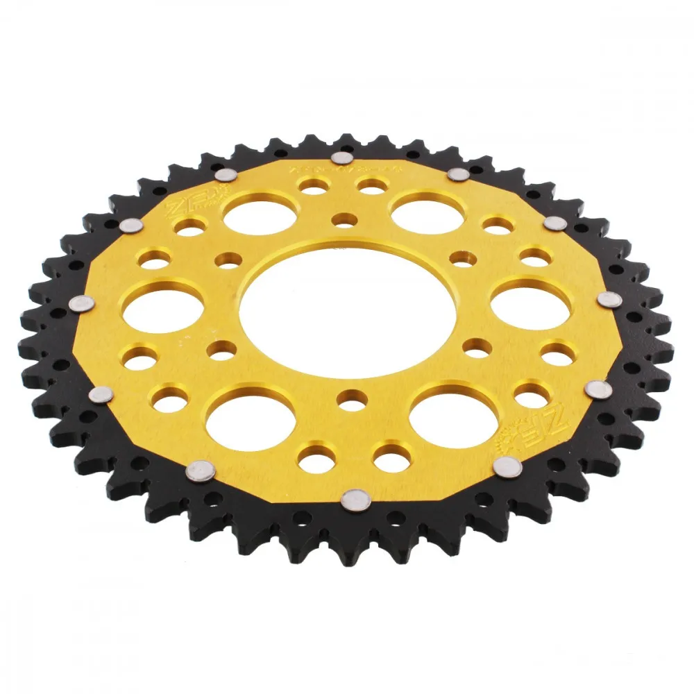 Kettenrad Teilung 520 Zähne 46 Alu-Dual gold ZF ZFD-478-46-GLD-104071102