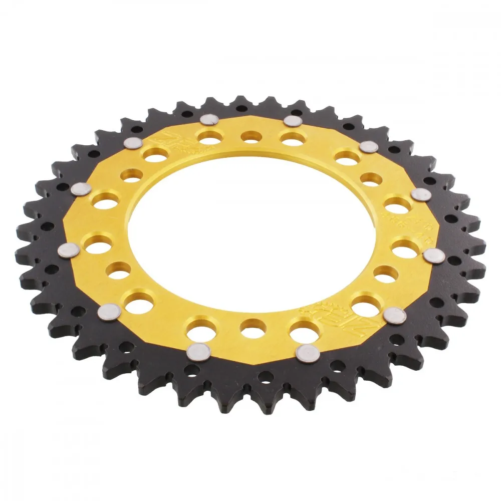 Kettenrad Teilung 520 Zähne 40 Alu-Dual gold ZF ZFD-486-40-GLD-104071104