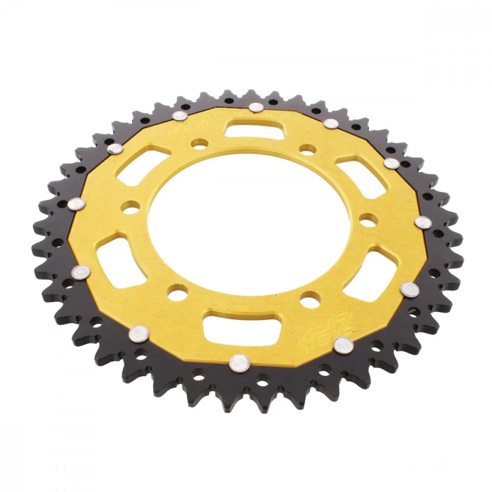 Kettenrad Teilung 520 Zähne 45 Alu-Dual gold ZF ZFD-486-45-GLD-104071112