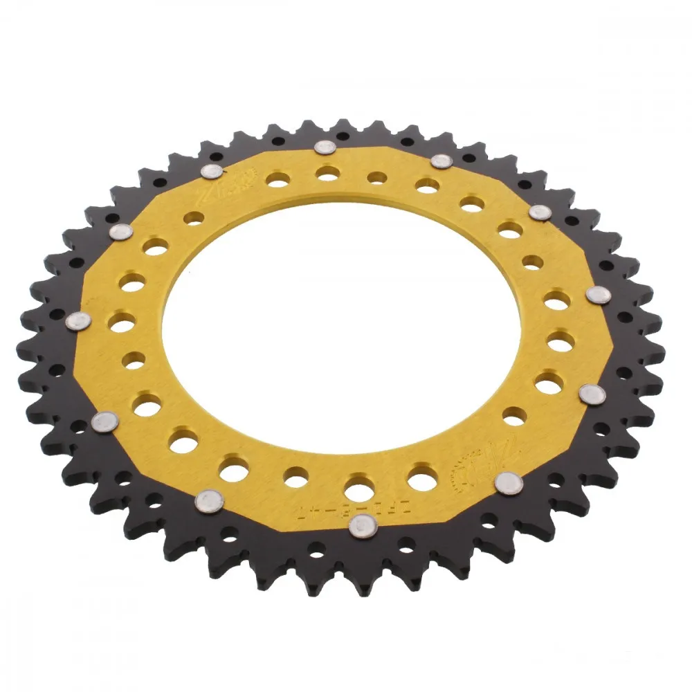 Kettenrad Teilung 520 Zähne 47 Alu-Dual gold ZF ZFD-5-47-GLD-104071121