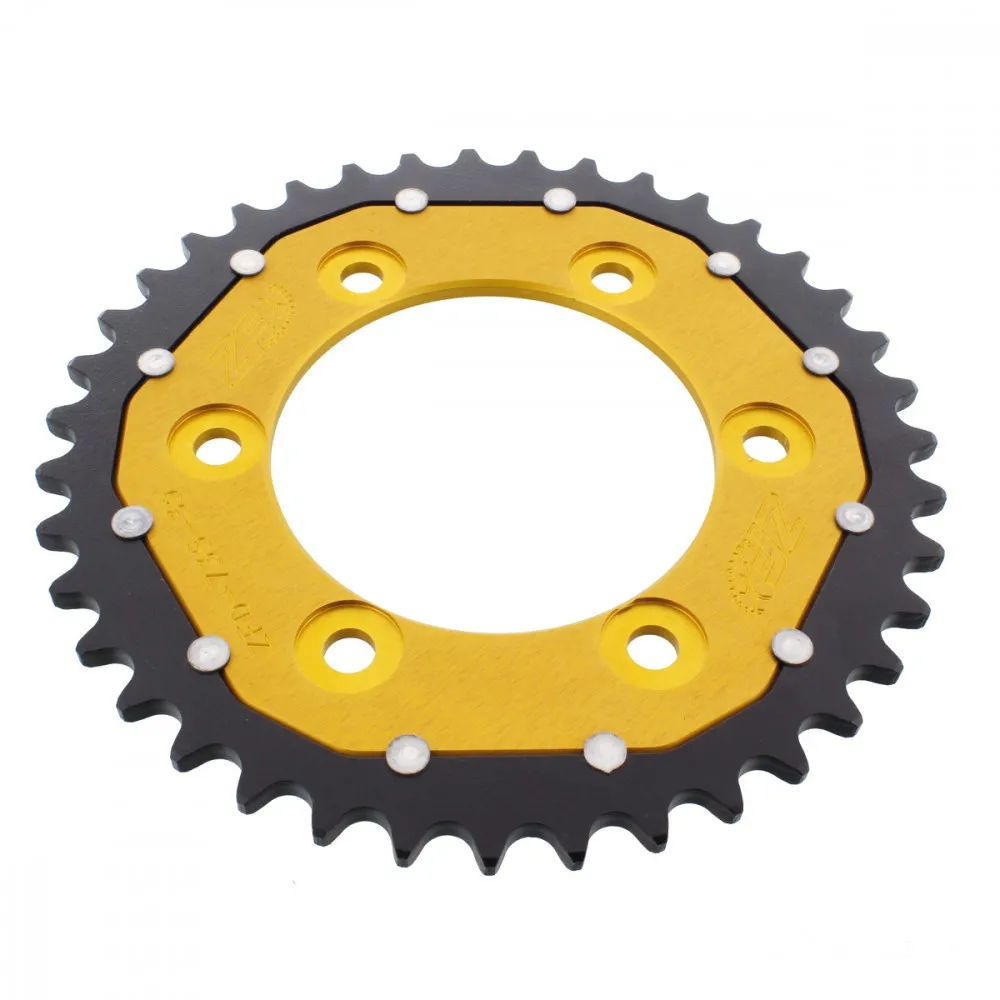 Kettenrad Teilung 520 Zähne 39 Alu-Dual gold ZF ZFD-735-39-GLD-104071130