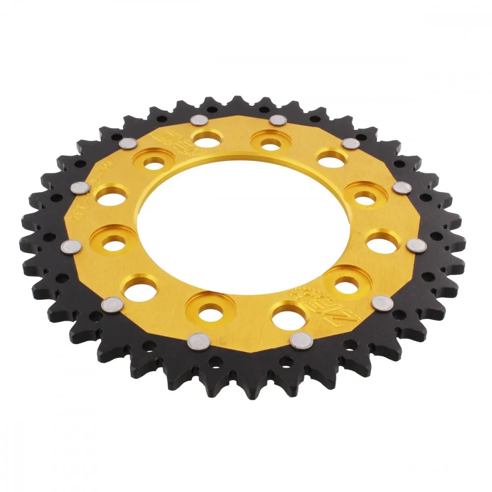 Kettenrad Teilung 520 Zähne 40 Alu-Dual gold ZF ZFD-735-40-GLD-104071131