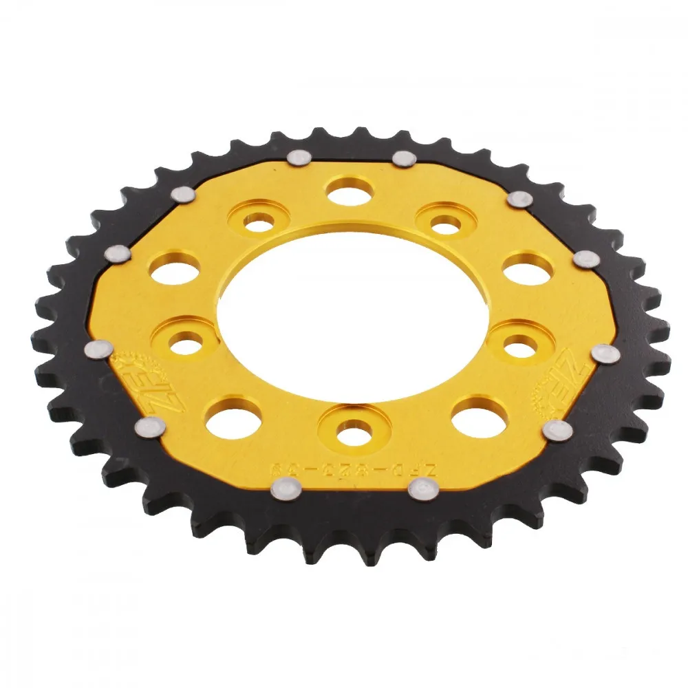Kettenrad Teilung 520 Zähne 39 Alu-Dual gold ZF ZFD-823-39-GLD-104071202