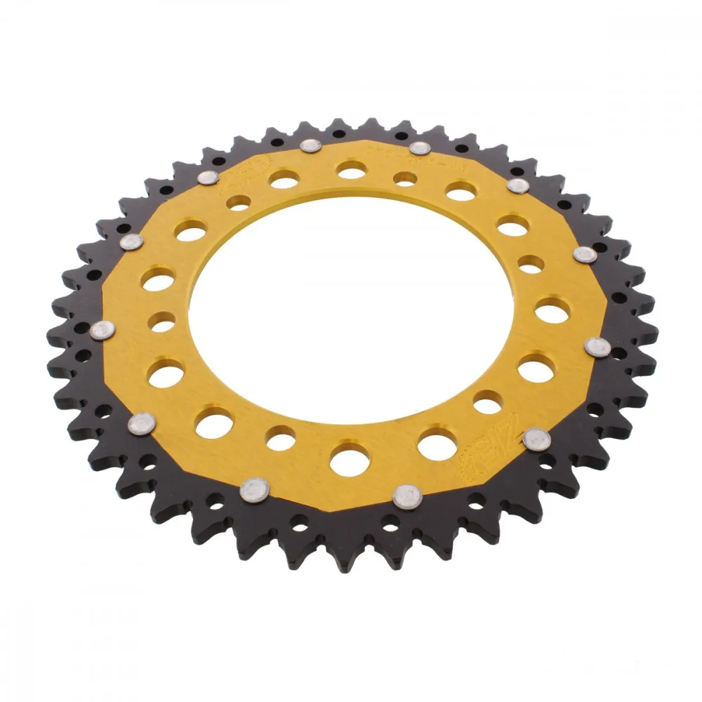 Kettenrad Teilung 520 Zähne 45 Alu-Dual gold ZF ZFD-855-45-GLD-104071212