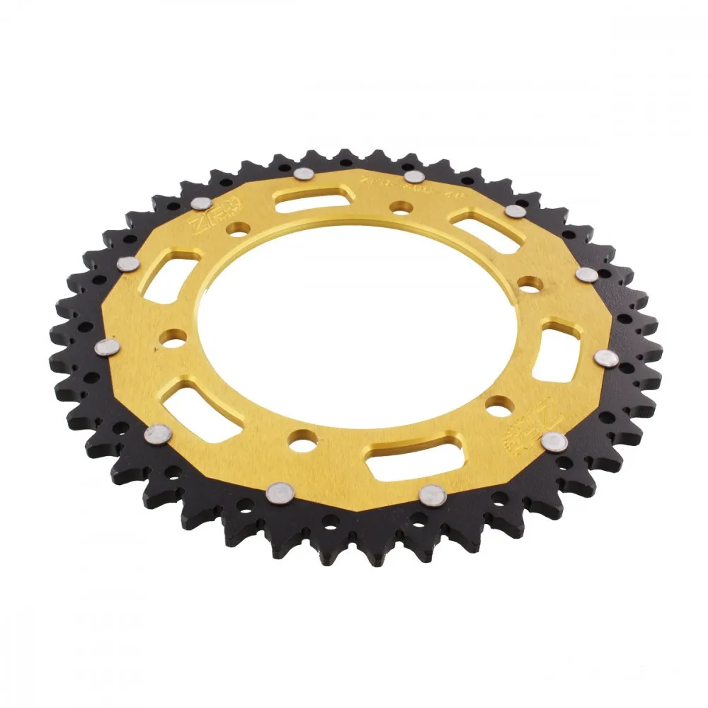Kettenrad Teilung 520 Zähne 46 Alu-Dual gold ZF ZFD-855-46-GLD-104071213