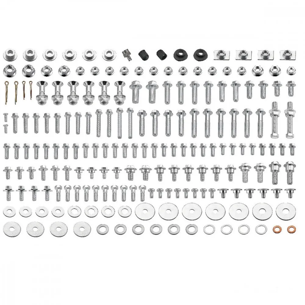 Motorradschraubensatz 193 teilig kompatibel mit Honda CR, CRF-119016310