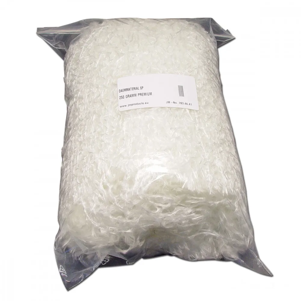 Auspuff Dämmwolle für 4-Takt Motorräder, hitzebestädig, Dämmwolle 250gramm, DSS250P-201030073