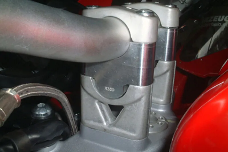 LSL 121RE25SI Lenkerklemmböcke Silber Ø 22,2 mm +25mm