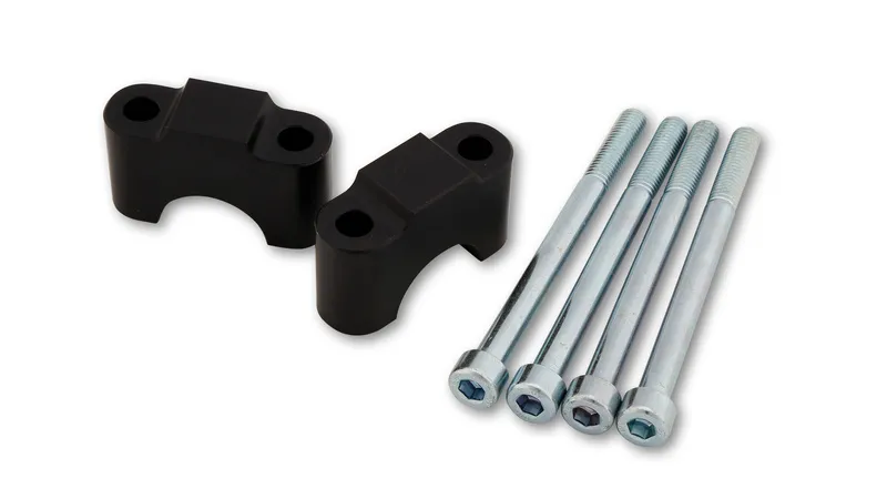 LSL 121RE25SW Lenkerklemmböcke Schwarz Ø 22,2 mm +25mm