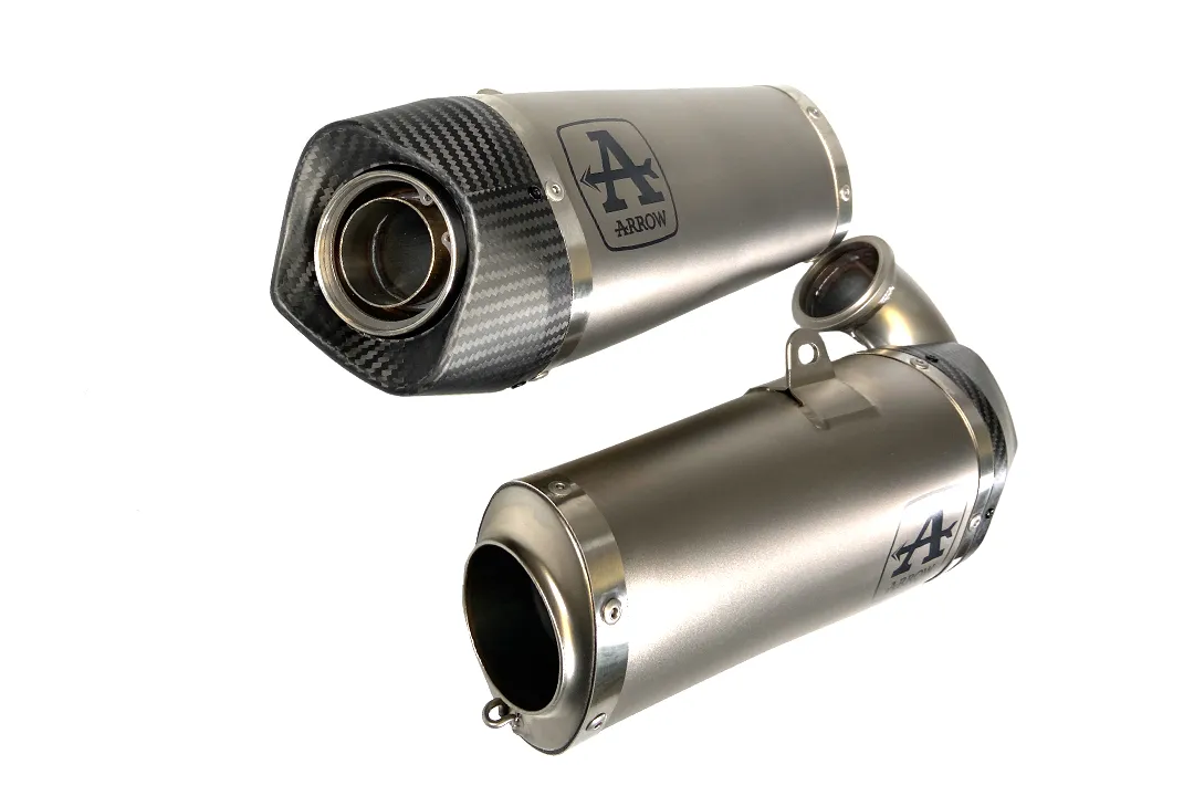 ARROW Auspuff WORKS Titan für Ducati Panigale V2/Streetfighter V2 Modelljahr 2020-2024