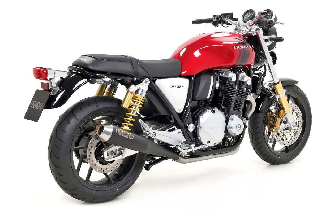 ARROW Auspuff DARK PRO-RACE für Honda CB1100 2017-, Edelstahl schwarz
