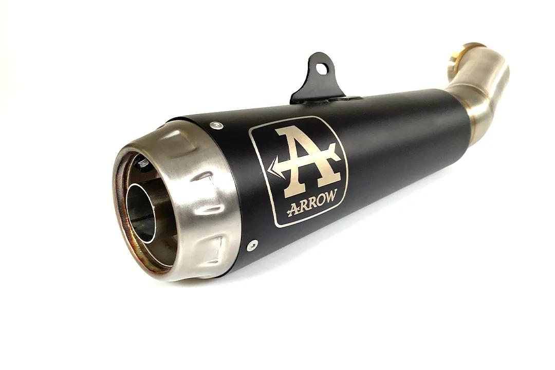 ARROW Auspuff DARK PRO RACE Edelstahl für Husqvarna Svartpilen - Vitpilen 401 2018-2019