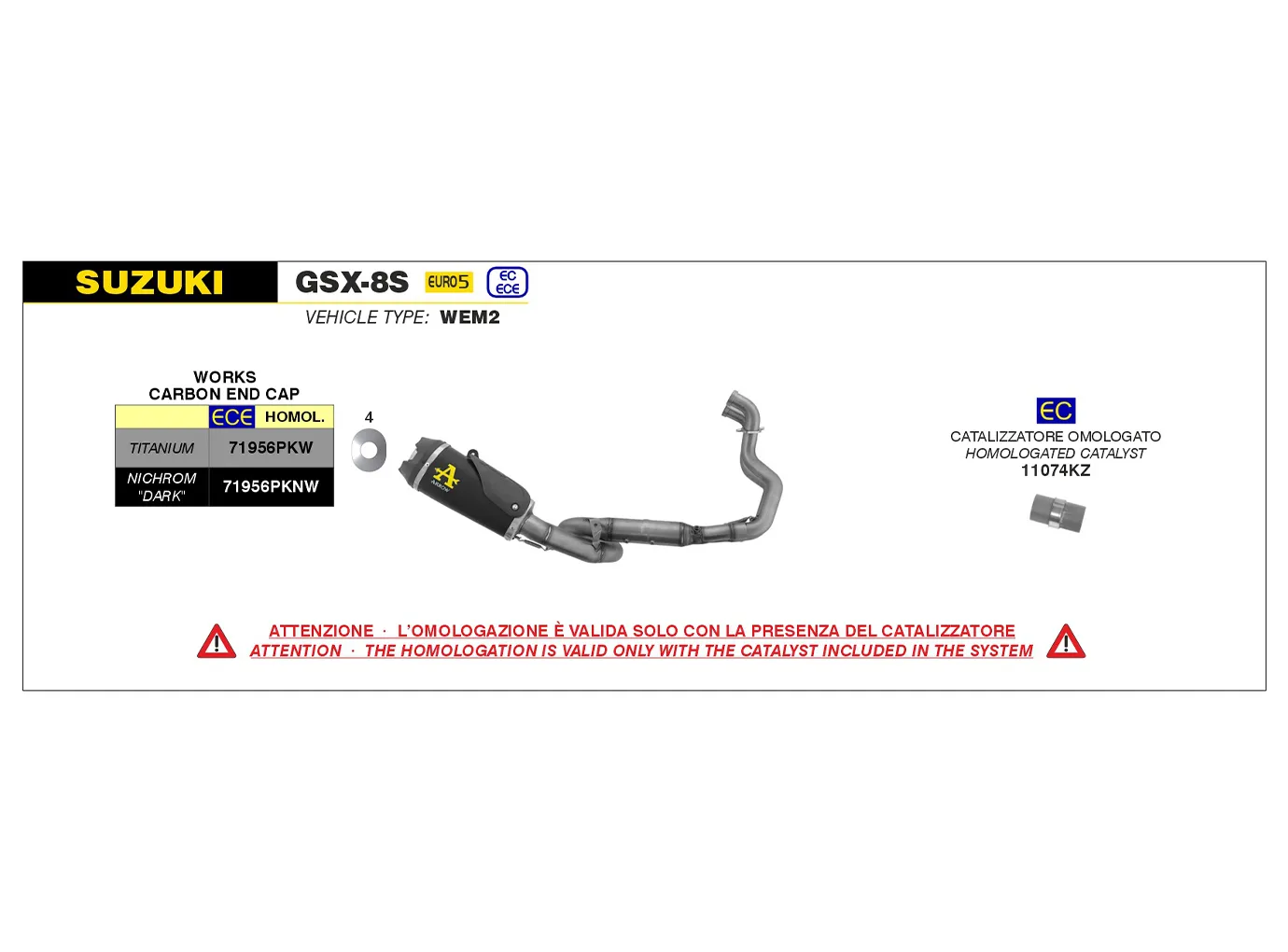 ARROW Katalysator 11074KZ