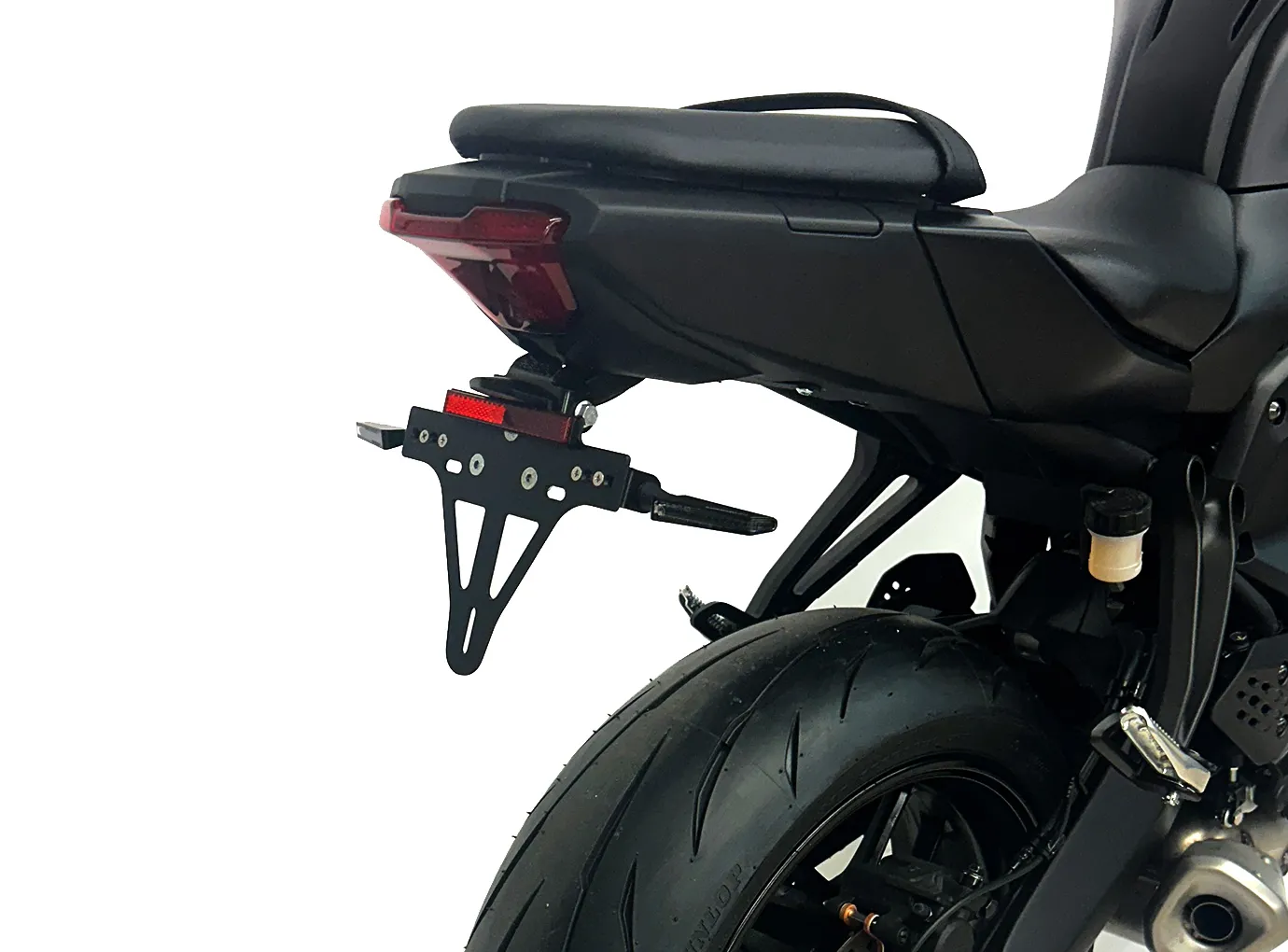 alpha Technik Kennzeichenhalter für Yamaha MT-07 / MT-07 Y-AMT, ab Modelljahr 2025-