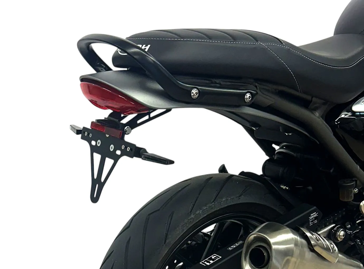 alpha Technik Kennzeichenhalter für Triumph Speed 400, Scambler 400 X, Typ 010, Modelljahr 2024-.