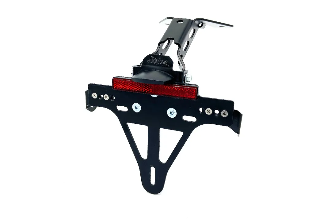 alpha Technik Kennzeichenhalter für Aprilia RS125 und Tuono 125, Typ XA / XT, Modelljahr 2021-