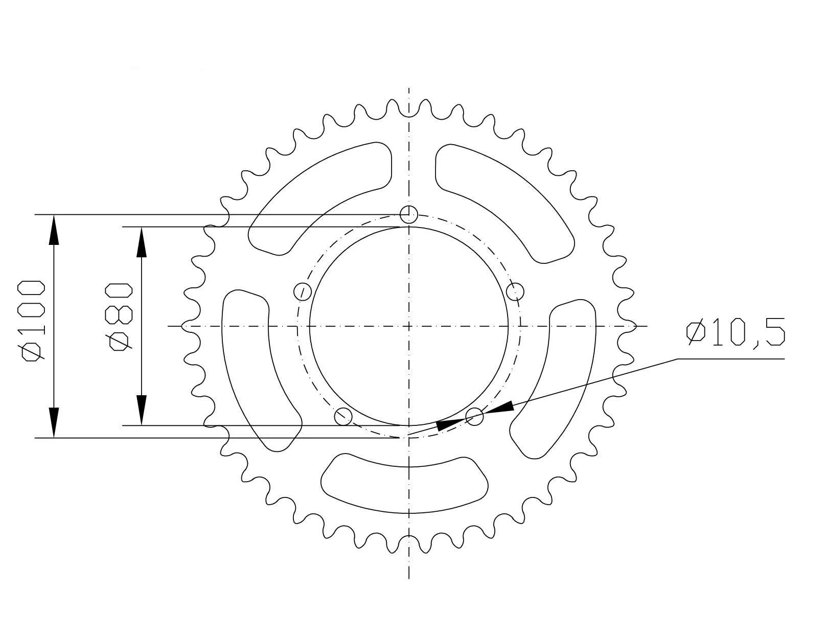 Alu Kettenrad BMW Z-45