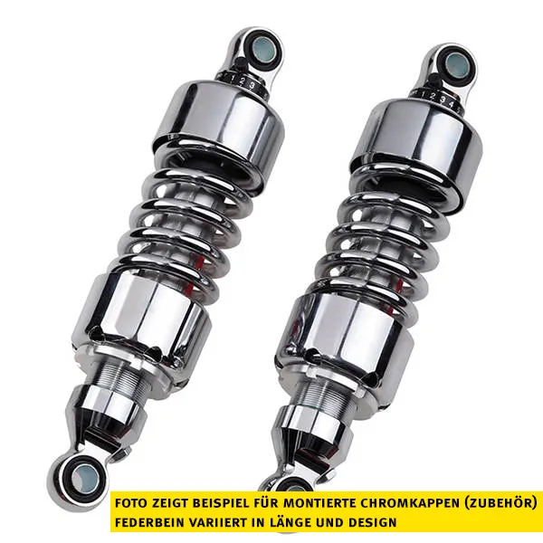 BITUBO Federbein für Kawasaki Zephyr 400, Zephyr 750 1990-1999, schwarz