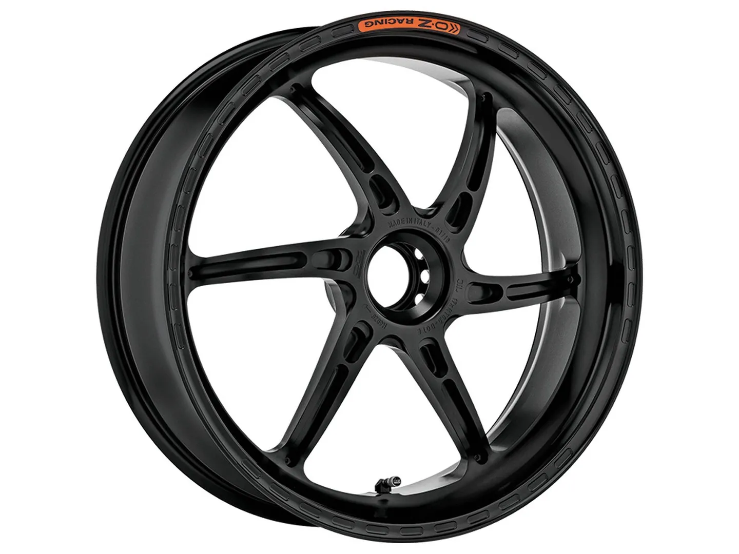 OZ Gass RS-A Aluminium hinten in schwarz matt für KTM 1290 Super Duke R(R), 2016-2023 und 1290 Super Duke GT, 2016-2023