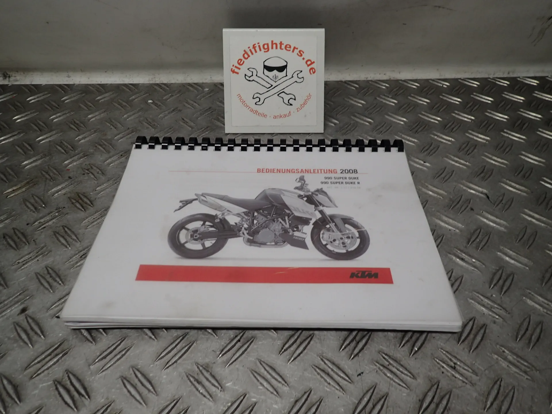 Bedienungsanleitung groß KTM Duke 990 Super Duke R LC8 Ez.09 3211249DE