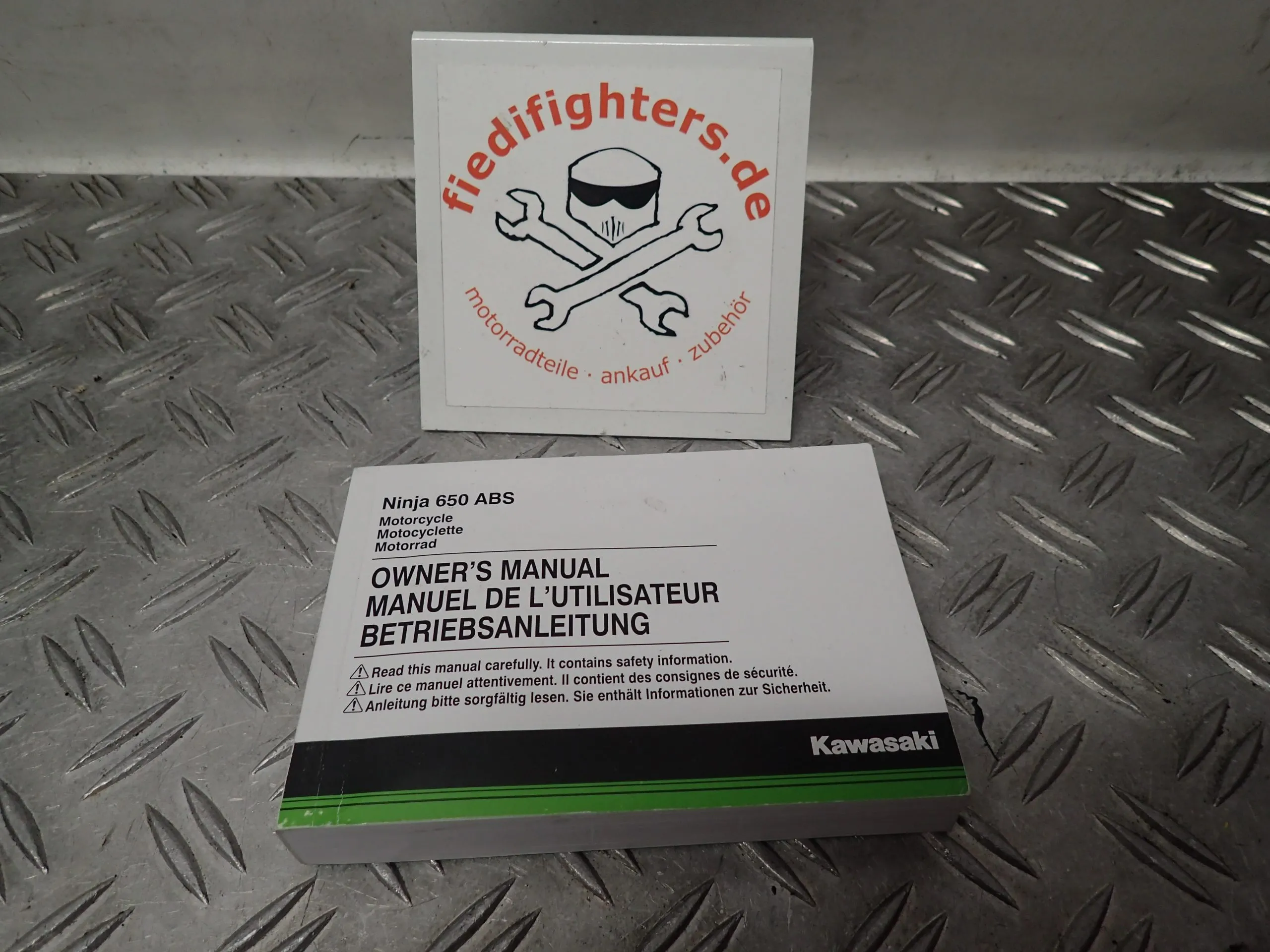 Buch Bedienungsanleitung Fahrerhandbuch Ninja 650 ABS