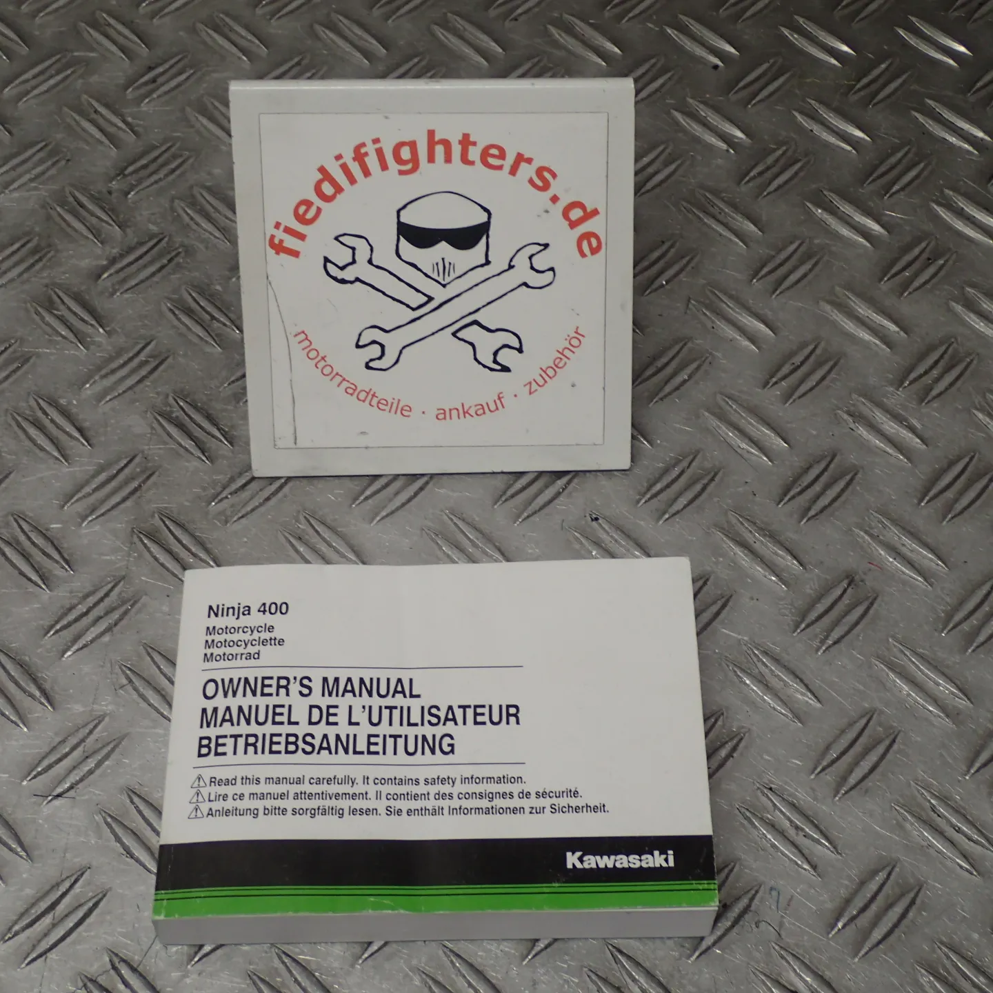 Buch Bedienungsanleitung Fahrerhandbuch Ninja 400 EX400GK 99976-0187