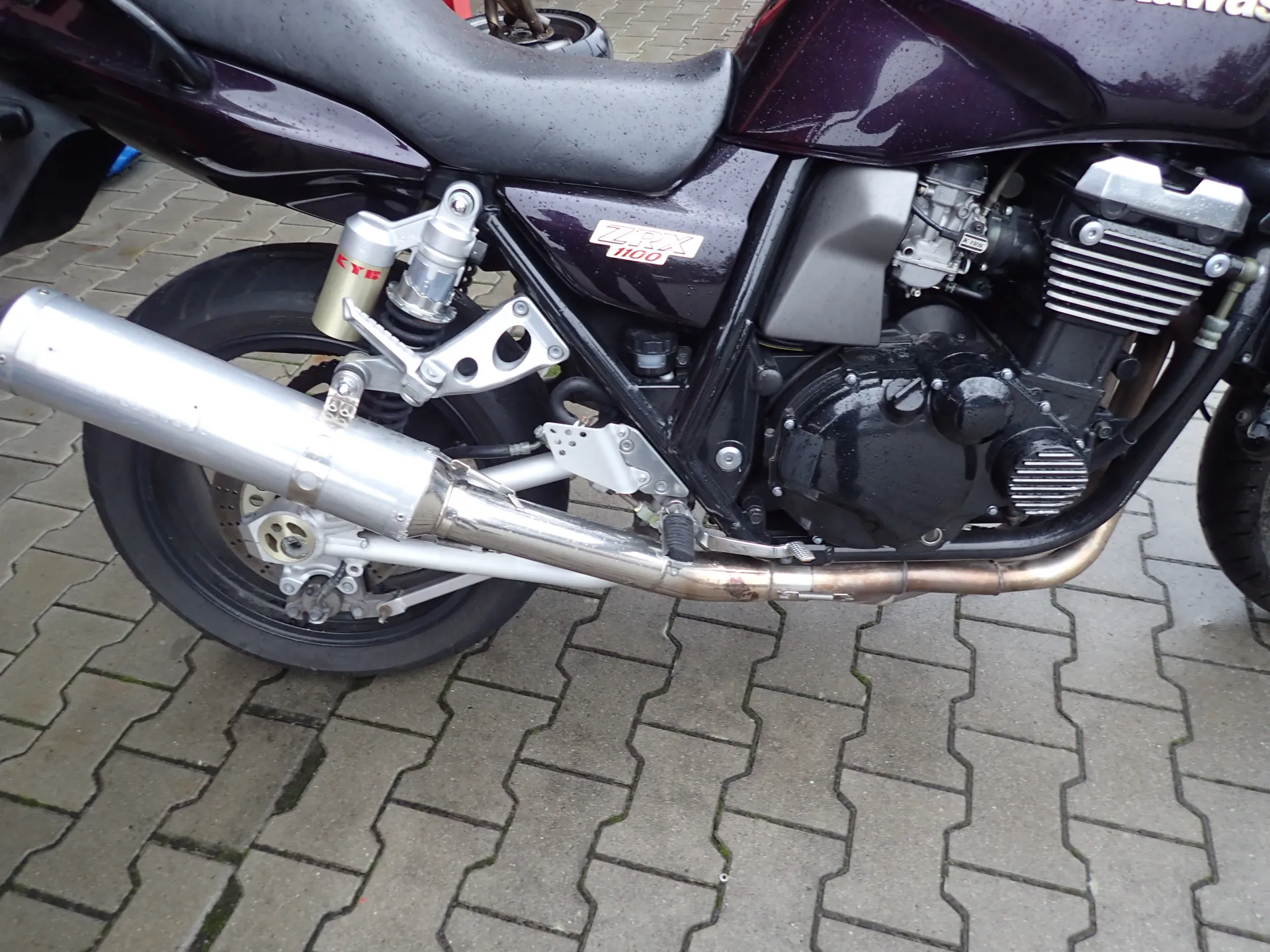 4in1 Auspuff Komplett Anlage Cobra Kawasaki ZRX 1100