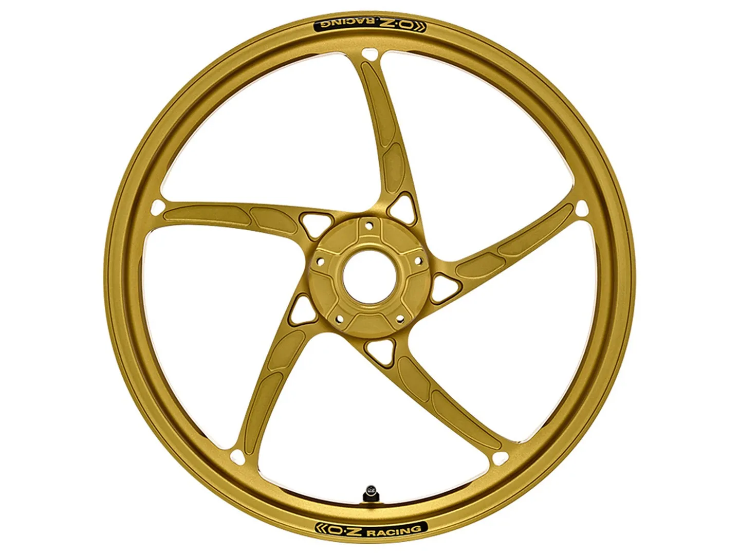 OZ Piega R Aluminium vorne goldfarben matt für BMW S1000RR (HP4 Wheels Kit), 2013-2018 und HP4, 2013-2014