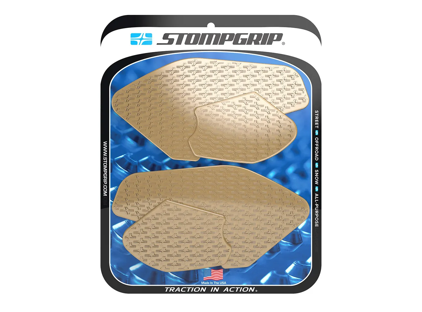 Stompgrip Tank Pad klar, Icon, für Yamaha MT-07 Modelljahr 2022-