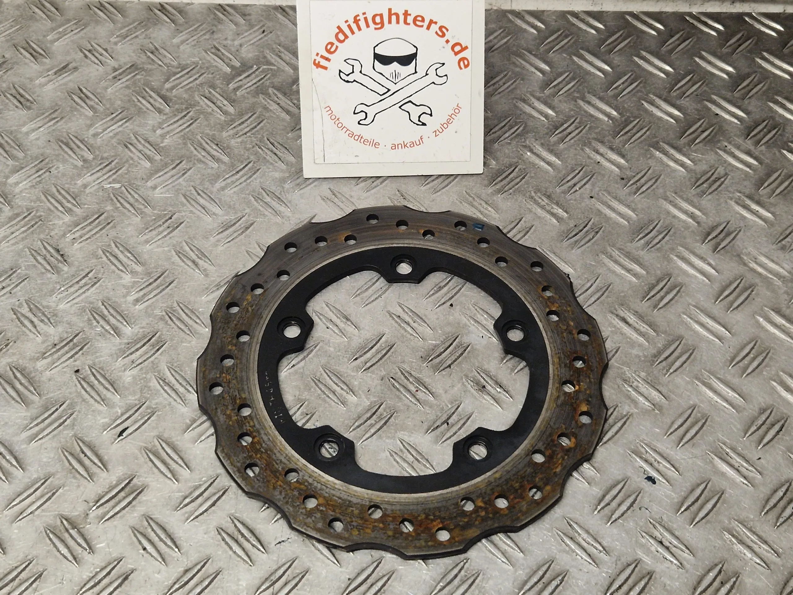 Bremsscheibe hinten Bremse Scheiben Suzuki GSX-S 750 EZ.17 WC50 14371km 6921113K00