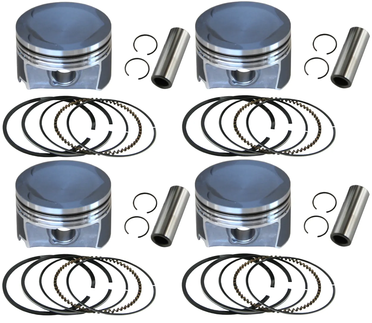 Audi / Seat / Skoda / VW / (VAG) Motor CDL / CDLA / CDLB / CDLC / CDLD / CDLF / CDLG / CDLH Kolben-Kit Kolbenbolzendurchmesser 21 mm - Übermaß +0,25