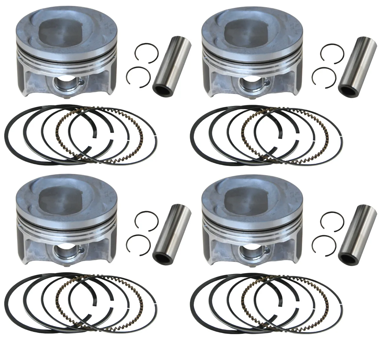 Audi / Seat / Skoda / VW / (VAG) Motor CAVD / CAXA / CMSA / CAXA / CTJA / CTHG / CAVG / CAX Kolben-Kit (Superpremium Kolben) - Übermaß +0,50
