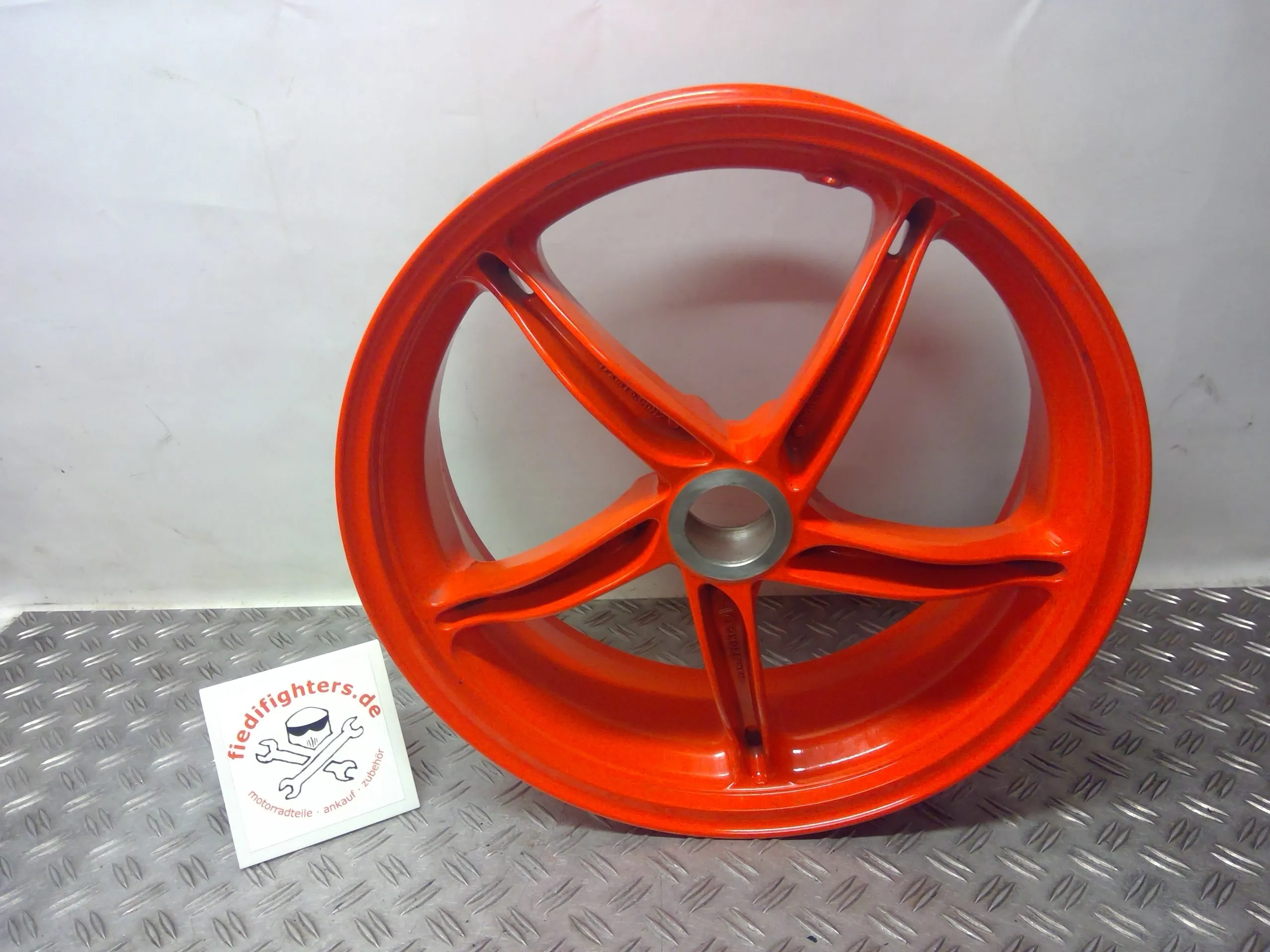 Felge hinten 6x17 Wheel rear Felge hinten KTM 1290 Super Duke R Ez.23 6096km