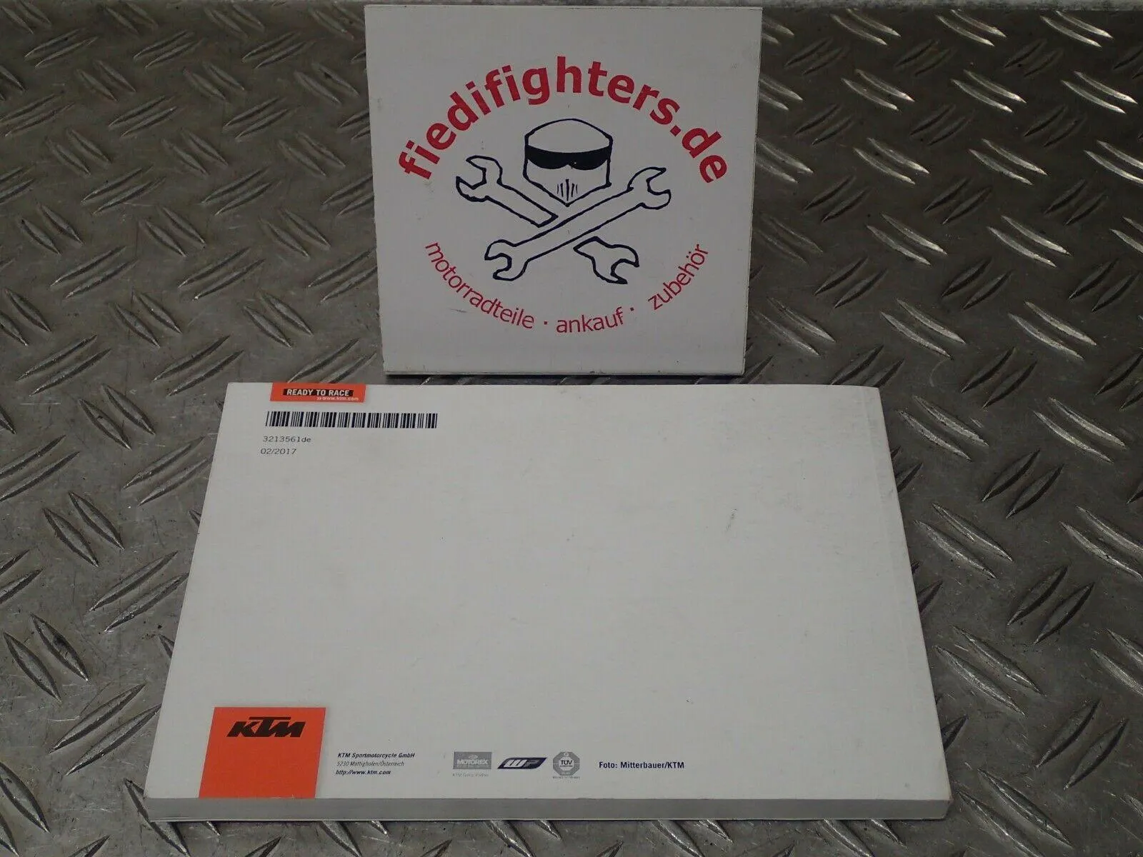 Bedienungsanleitung Buch Fahrerhandbuch KTM RC 125 Duke 2017 3213561DE