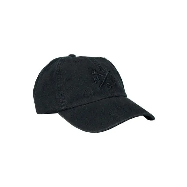 Bike Shed Washed Cap Schwarz