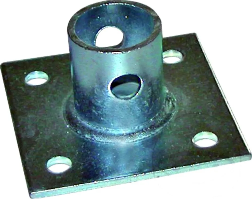 Flansch für abnehmbare Stützfuss