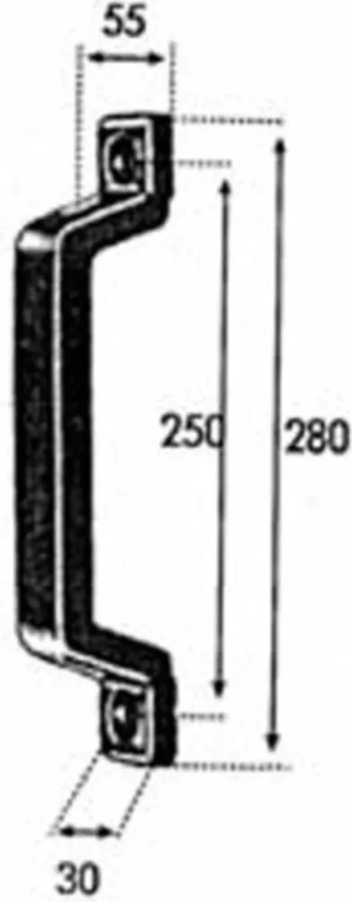 Handgriff Gummi für Anhänger 3656012