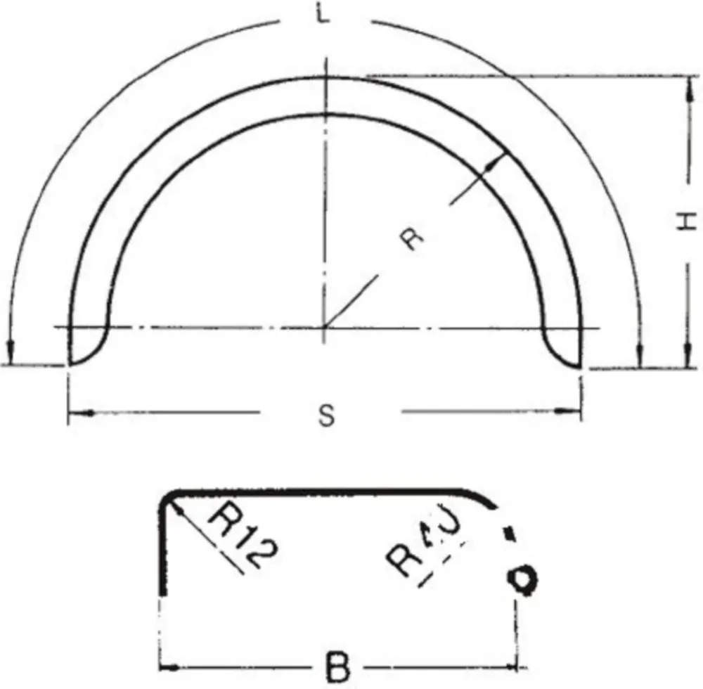 Rear fender galvanised HK241212