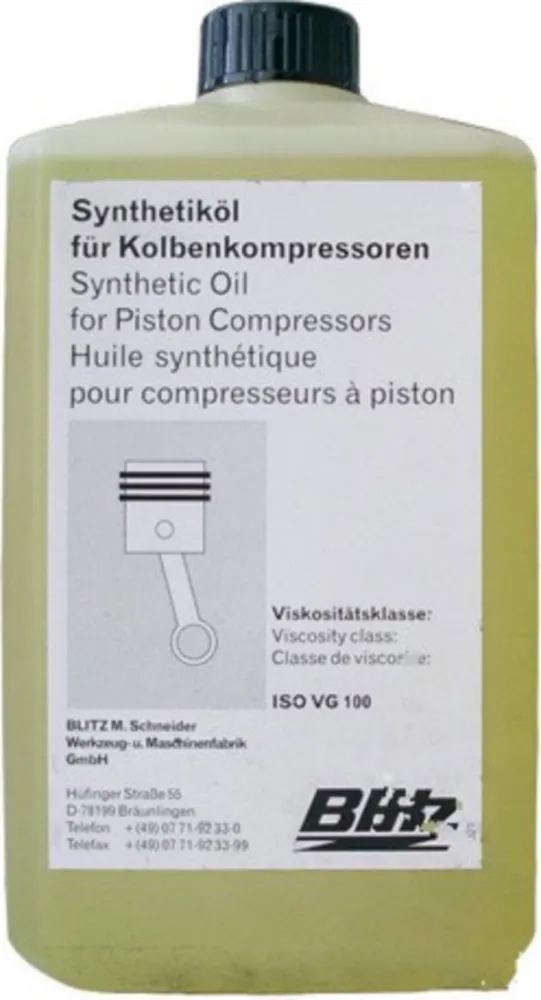 KOMPRESSOROEL SYN 1 Liter Blister