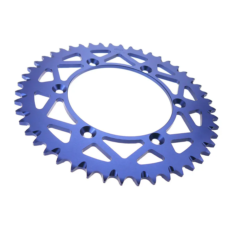 Kettenrad Teilung 520 Zähne 48 Alu blau Schlamm-A-13323PBSC-48