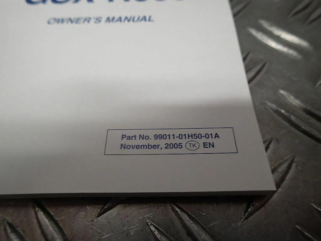 Bedienungsanleitung GB Buch Handbuch Suzuki GSX-R 600 BJ.06-07