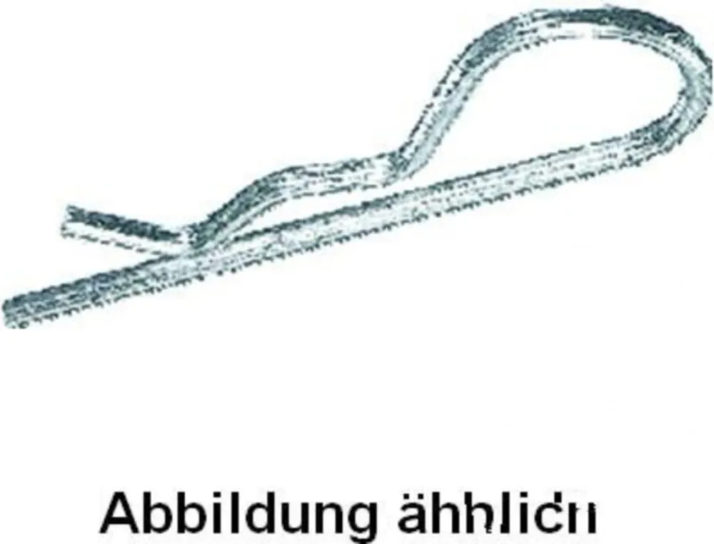 FEDERSTECKER 11024 verzinkt 4 mm