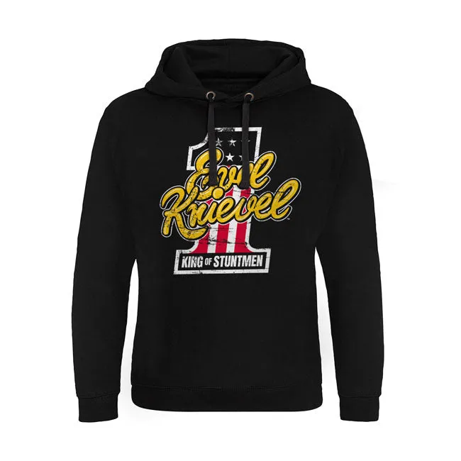 Evel Knievel König der Stuntmen Epic Hoodie schwarz